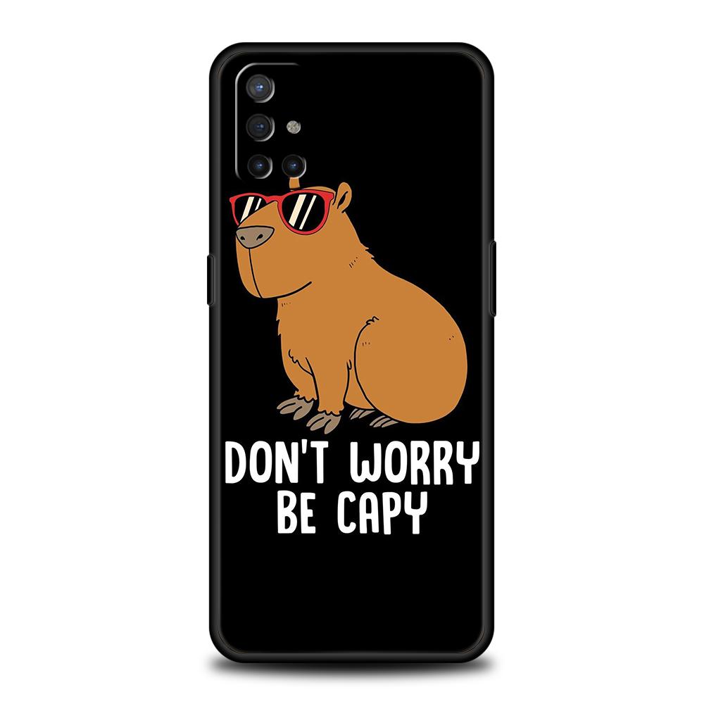 Мультяшный чехол для телефона с капибарой для Oneplus 11 10T Nord N100 N10 10 7 8 9 9R 7T 8T N200 CE 2 9RT Pro 5G Силиконовый чехол-оболочка Capas