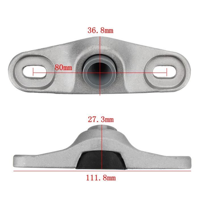 Verrou de guidage de porte coulissante T4W en métal gris 1358687080 pour Fiat Ducato Peugeot Boxer Citroën Jumper
