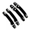 Gloss Black Outside Set Of 4 Door Handle Fit For Chevrolet For GMC Sierra 1500 2500HD 3500HD Door Handle Cover Trim