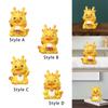 Chinese Animals Statue Resin Dragon Year Figurine for Living Room