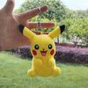 Endearing Plush Pikachu Backpack With Keychain Cartoon Character Toy Ideal Gifts For