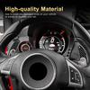 For Abarth 595 695 2012-2024 Hard Carbon Fiber Steering Shift Paddles Racing Shifter Trim Sport Interior Decor Car Accessories