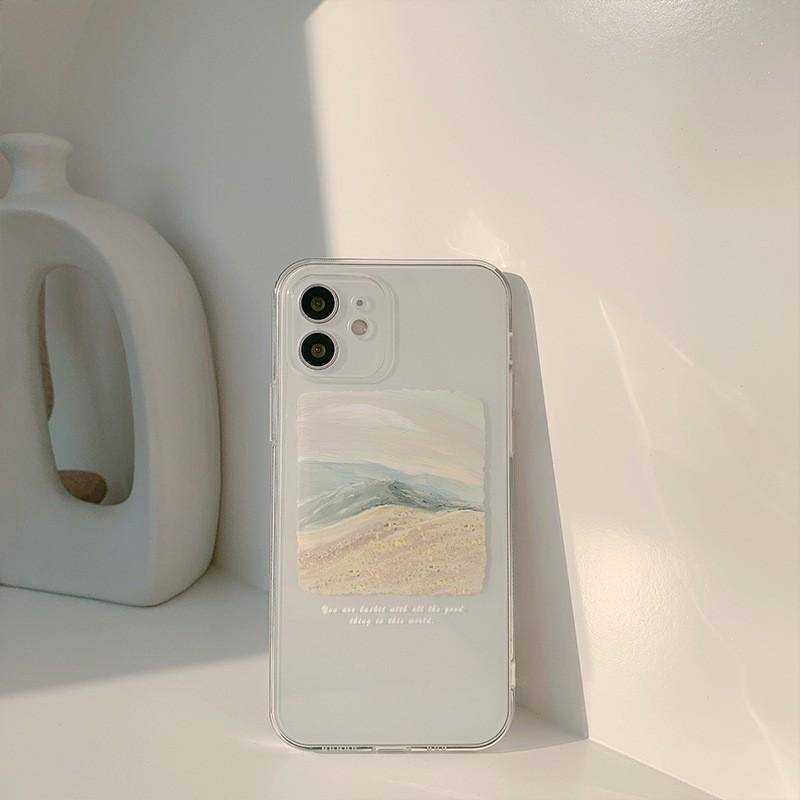 Масляная живопись Пейзаж Новый 17 для 15pro для Apple 14 Защитный чехол для IPhone 12 Чехол для мобильного телефона 16 Силиконовый Рисунок