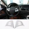 Для BMW X5 E70 2008-2013 ABS Автомобиль Стиль Углеродного Волокна Салон Рулевое Колесо Переключатель Кнопка Рамка Чехол Накладка Наклейка Аксессуары