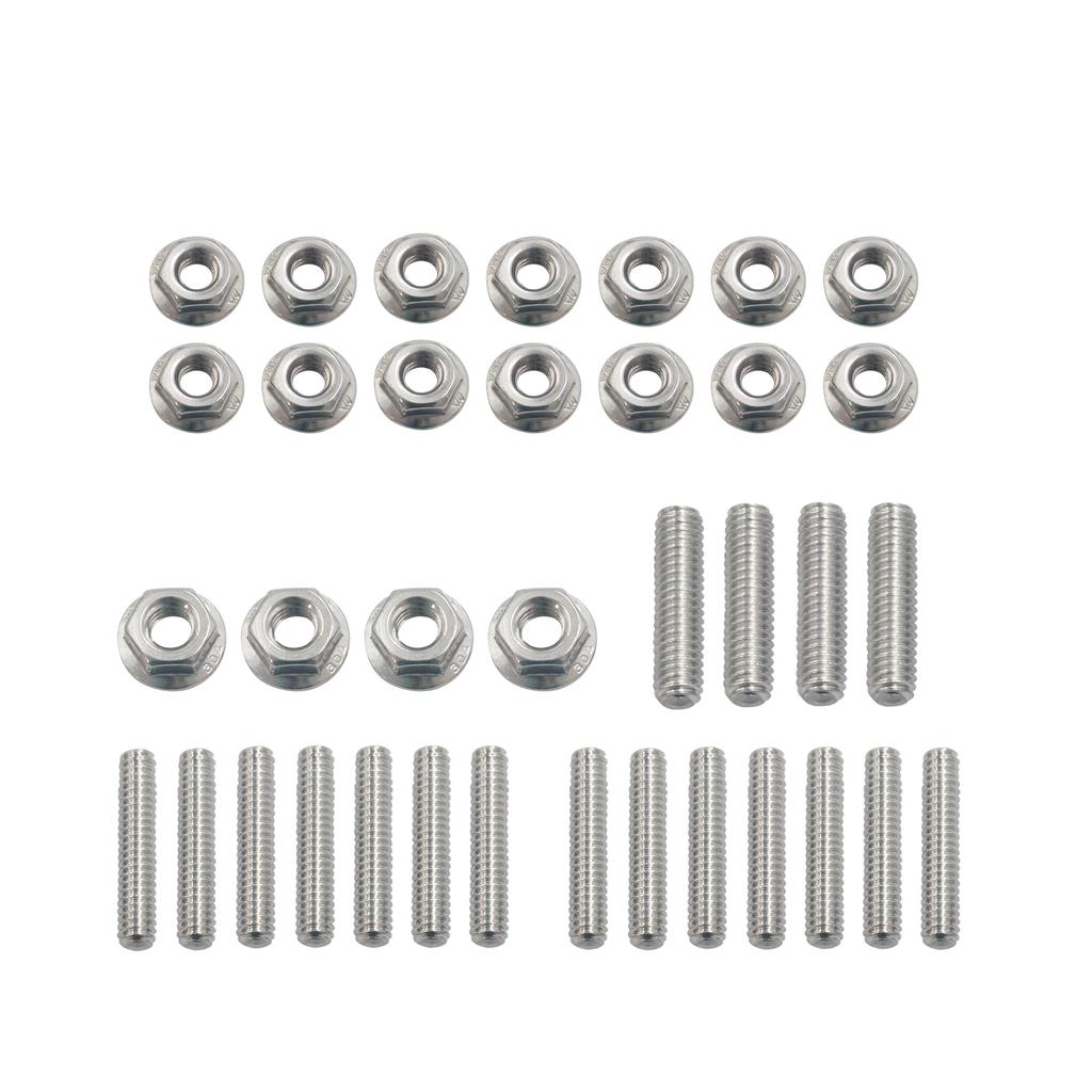 SBC OIL PAN STUD KIT BOLTS STAINLESS STEEL KIT Replacement for CHEVY 283 327 350 400 SMALL BLOCK
