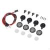 4pcs RC Car W/ Cover Lampshade :10 HSP for Axial SCX10 D90 Climbing Accessories
