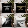 Бренд B-BOY LONDON Наволочка Диван Гостиная Спальня Двусторонняя печать Квадратная подушка Подушка для сна Наволочка