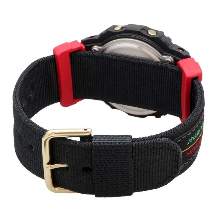 Casio G-Shock Watch DW-5600THC-1 Black/Red/Green