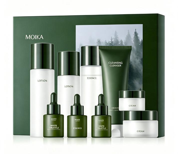 White Truffle Skincare Set Soothing and Moisturizing Yeast Toner and Emulsion Set Skincare Products