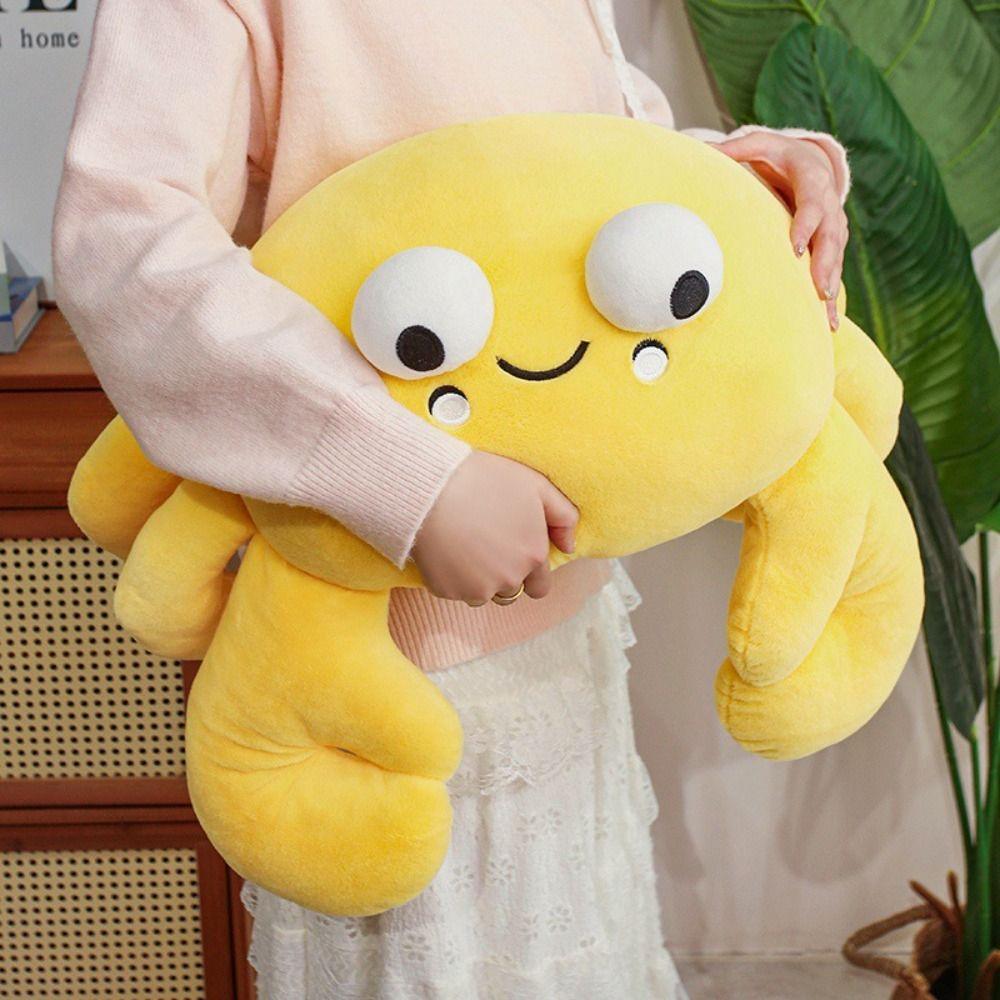 PP Cotton Simulation Crab Plush Doll Simulation Sea Crab Plush Pendant Animal Crab Dolls  New Year