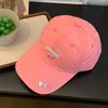 Spring And Summer Quick-Drying Sunshade Cap Children Cute Cherry Button Breathable Sports Baseball Cap