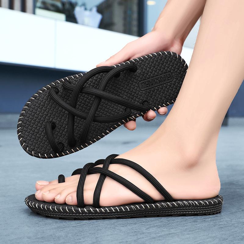 Men's Slippers Summer Flip-flops Men's Non-slip Sandals Vietnamese Beach Driver Driving Sandals