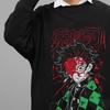 Demon Slayer Sweatshirt Tanjiro Sweater KNY Zenitsu Inosuke Nezuko Unisex Pull