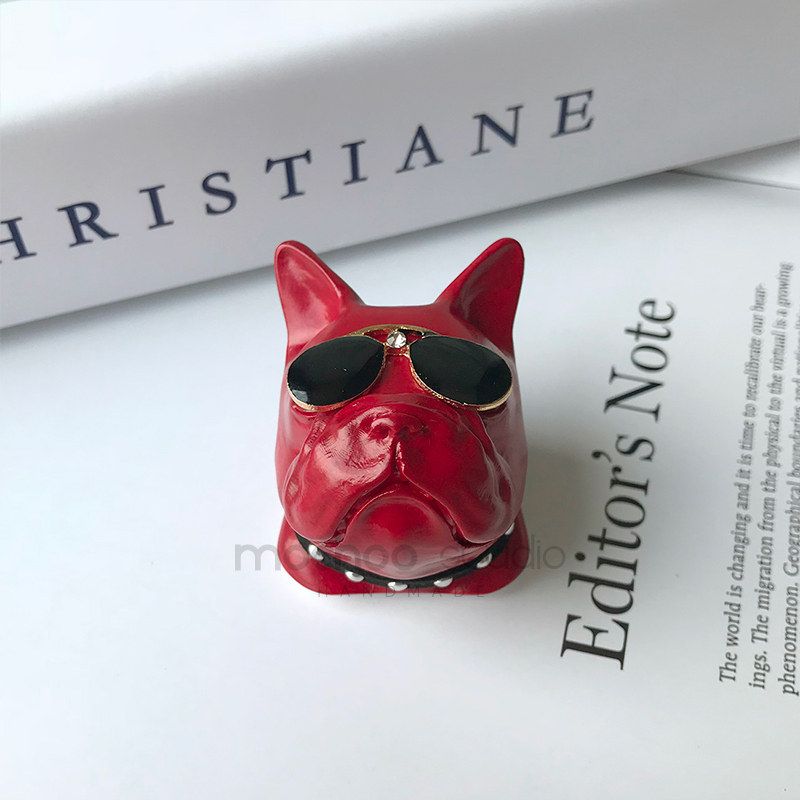 Jarre Aero Bull Dog Head Aromatherapy Gypsum Gifts For Boys Car