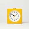 Lemnos Alarm Clock, Analog, Farbe, Natural Wood Grain, Yellow, PA25-01 YE