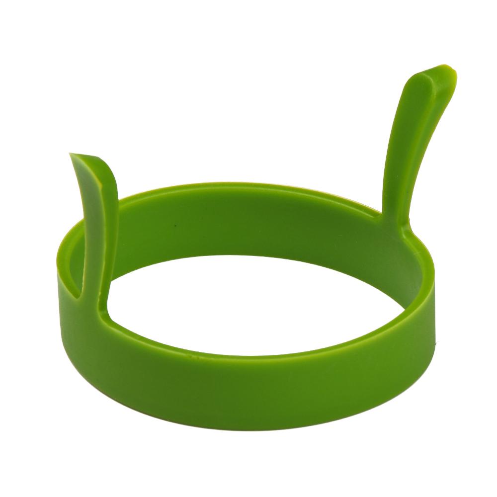 Creative Round Cooking Breakfast Fried Egg Mould Poacher Pancake Cooking Silicone Ring