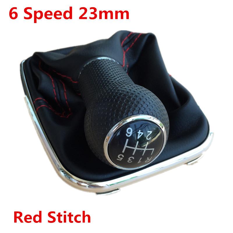 23 мм для Volkswagen VW 1999-2004 Golf 4 IV MK4 GTI R32 Bora Jetta 5/6 Скорость автомобиля Ручка переключения передач Рычаг Ручка Gaitor Чехол для багажника