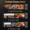 H330 11.26" Rearview Mirror 3 Cameras Front Inside Rear 4K+1080P+1080P Dash Cam Infrared Night Vision WIFI GPS Video Recorder