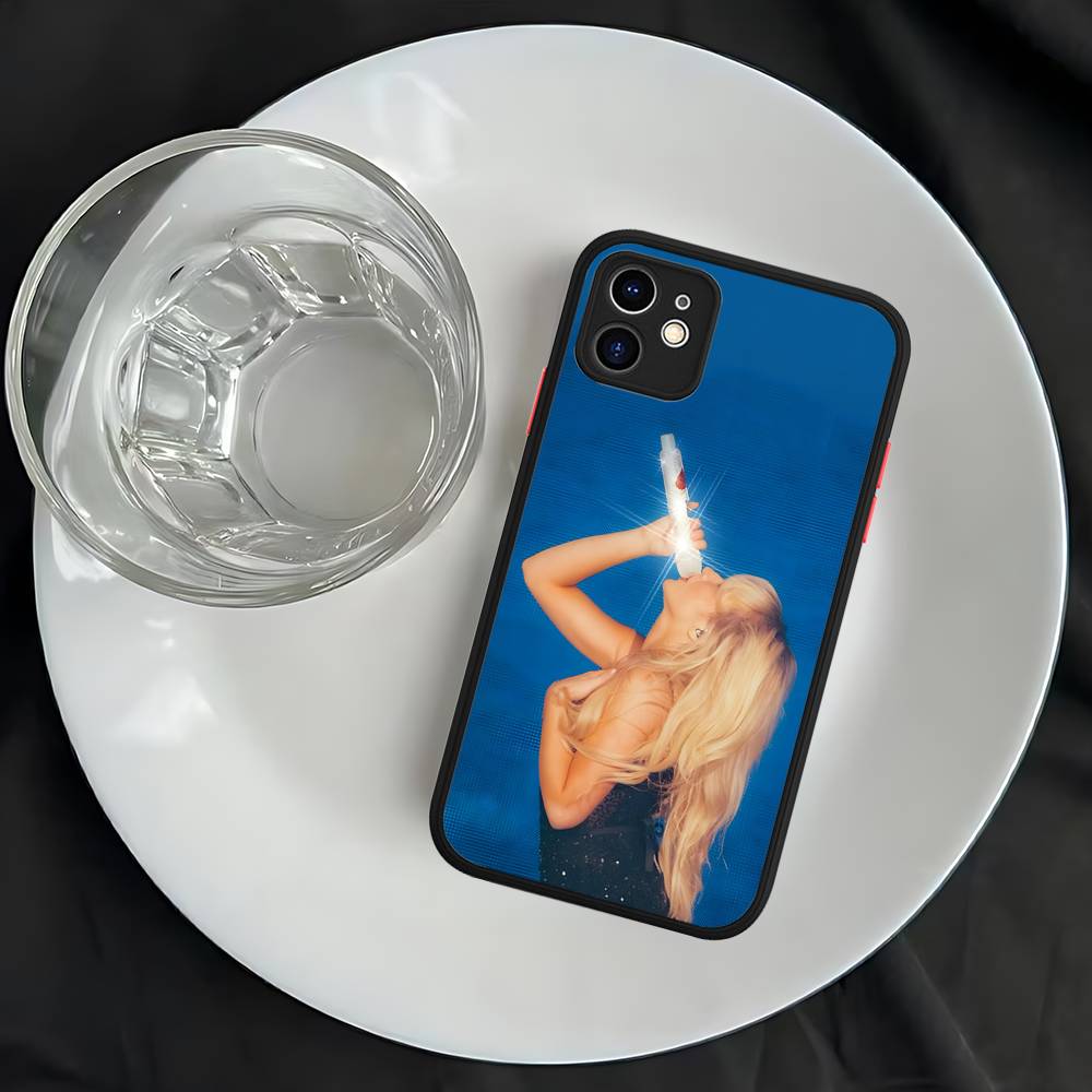 Певец S-Сабрина К-Карпентер Для IPhone 16 13 15 11 12 14 Pro Max 15 16 Plus X XS MAX Матовый чехол для телефона
