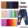 New Thermal Transfer Sewing-on Apparel Applique Self Adhesive Patches Route Iron-on Fabric Jacket Repair