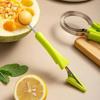 Stainless Steel Fruit Baller 4-in-1 Melon Ball Spoon Carving Tools for Watermelon Cantaloupe Dishwasher Safe Kitchen Gadget