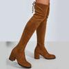 Fashion 2024Shoes for Women Boots Casual Boots Comfortable Over The Knee Thigh High Boots for Women Platform Shoes Botas De Mujer