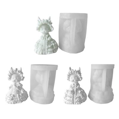 3D форма Кролик Софи для DIY-раскрашивания, гипса, ручной работы, ароматических свечей, мыла, форма для изготовления свечей, поделки для домашнего декора