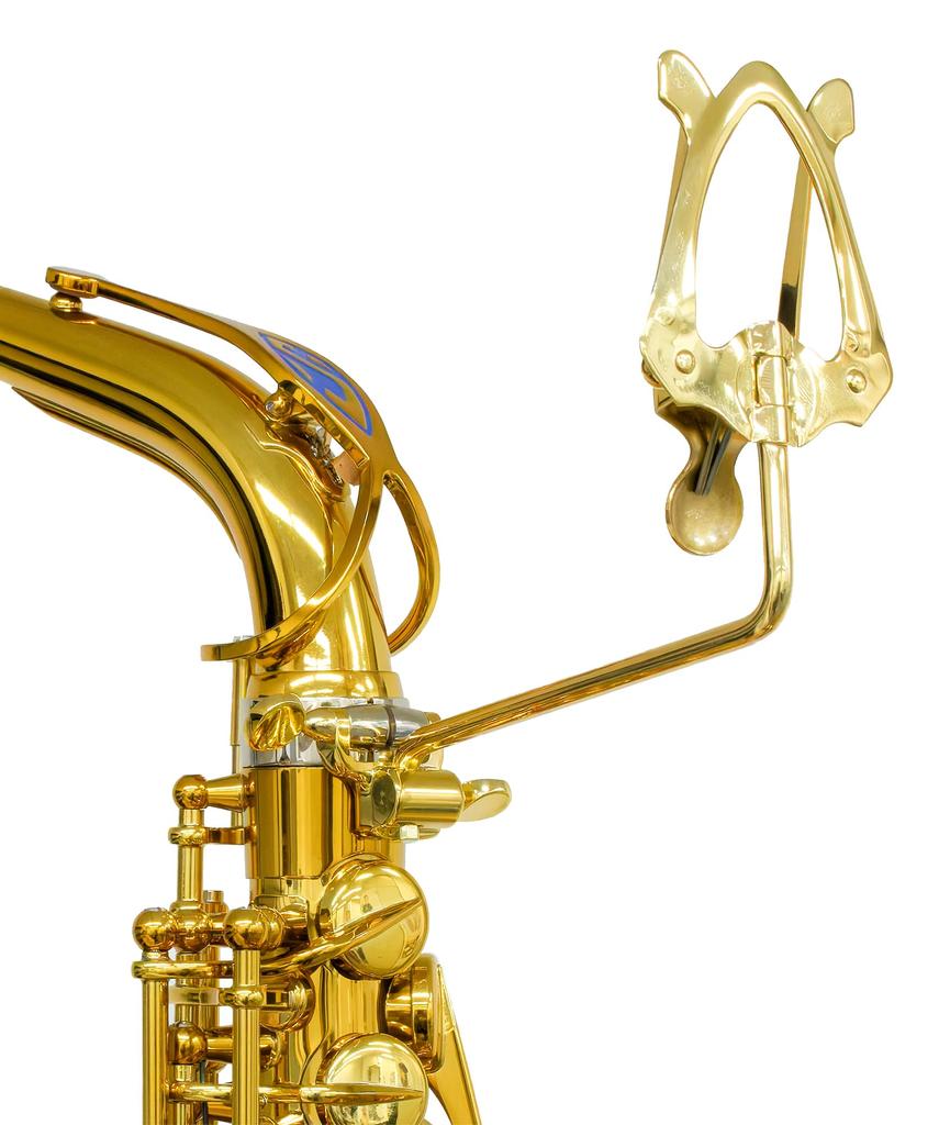 Selmer Paris Alto/Tenor Saxophone Lyre Holder [5313150577] Silver Plated Finish