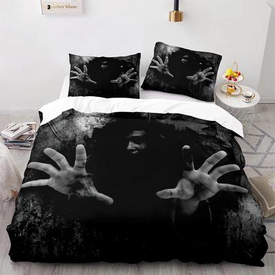 Комплект постельного белья The Living Dead Single Twin Full Queen King Size Zombie Bed Set Aldult Kid Bedroom Duvetcover Sets 3D Anime 016