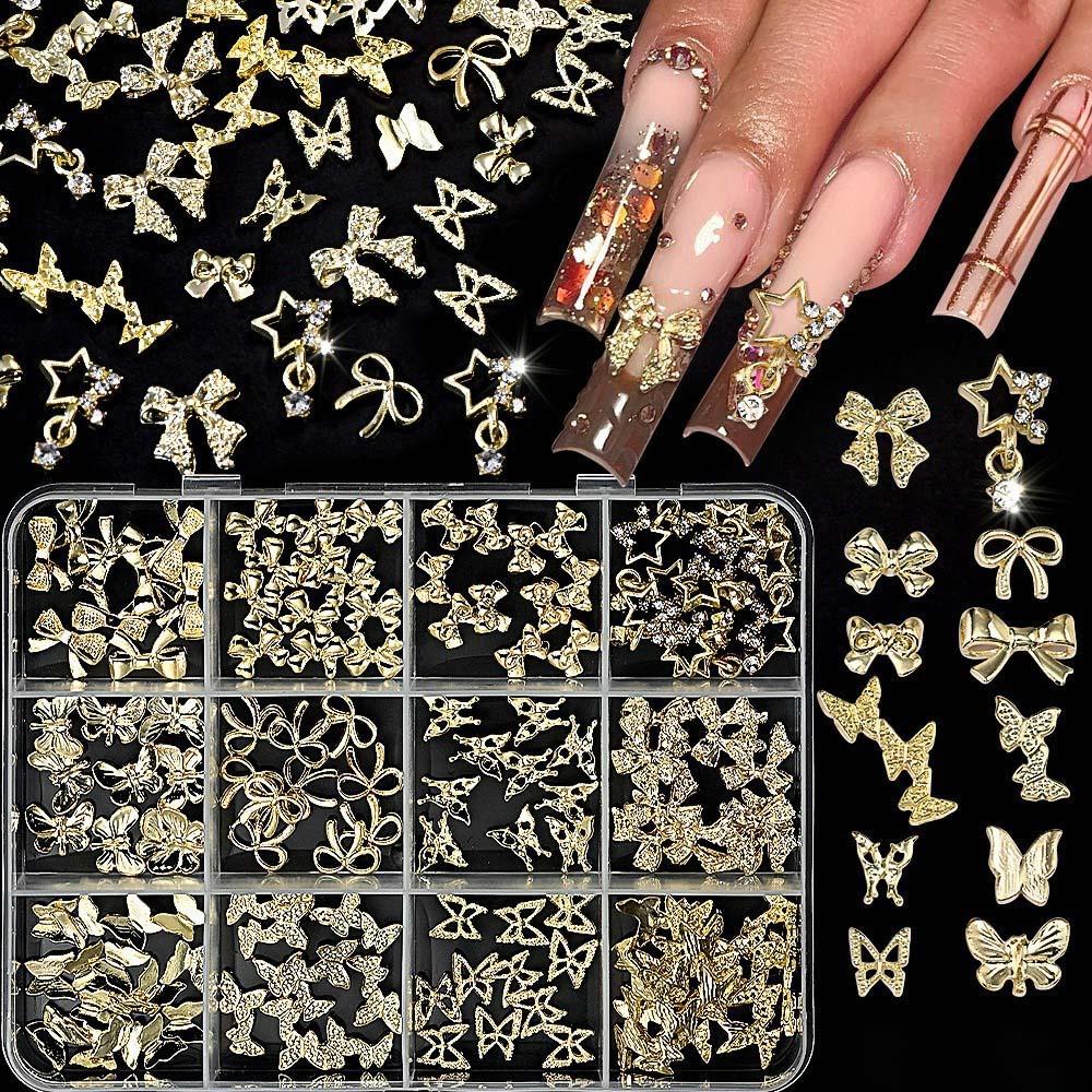 Manicure Accessories Nail Glitter Jewelry Mixed Shape DIY Nail Art Decorations Dating