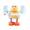 Wind Up Chicken Toy with Somersault Action Plastic Clockwork Chick for Interactive Play Celebration Highlight Chick Toy
