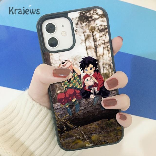 Мягкий чехол для телефона Krajews Tomioka Giyuu Kimetsu no Yaiba для iPhone 14 SE 6 7 8 plus XR XS 11 12 13 pro max Samsung S21 S22