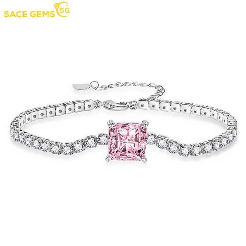 Sace Gems Classic Copper Alloy Zircon Bracelet Ladies Jewelry Wedding Promise Party Gift