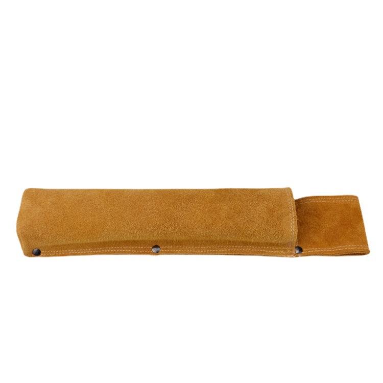 Сумка поясная из термостойкой коровьей кожи для сварщиков с утолщенной фурнитурой