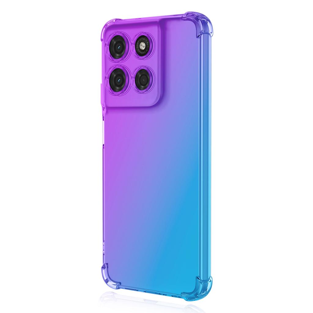 For Motorola Moto G67 Power 5G Case Gradient Color TPU Anti-Drop Phone Cover