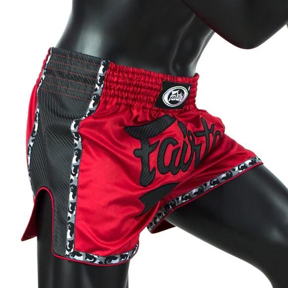 Fairtex Muay Thai Shorts BS1703 Red/Black M