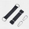 Многоцелевой износостойкий ремень Черные удлинительные ремни Новый 25 см соединительный ремень для гамака