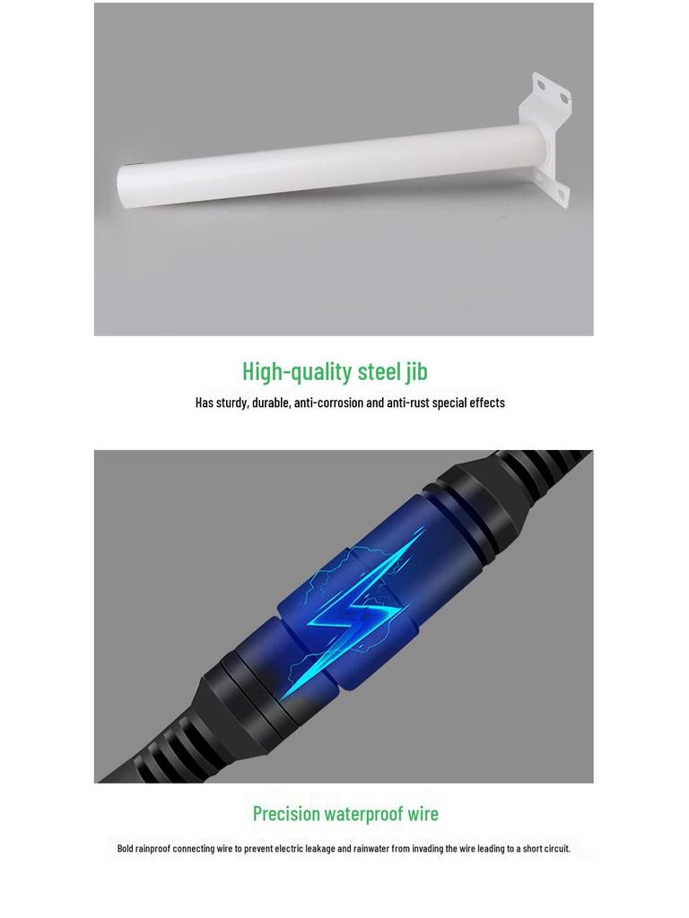 Сверхяркий водонепроницаемый светодиодный солнечный уличный и дворовый фонарь для наружного использования