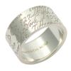 Used TIFFANY&Co. Ring Notes New York EU#53 Silver925 7.8g Silver Wide
