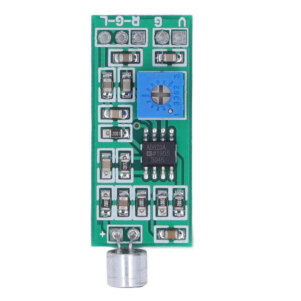 Microphone Pickup Module Dual Channel Output Adjustable Gain Amplifier Board for Detection