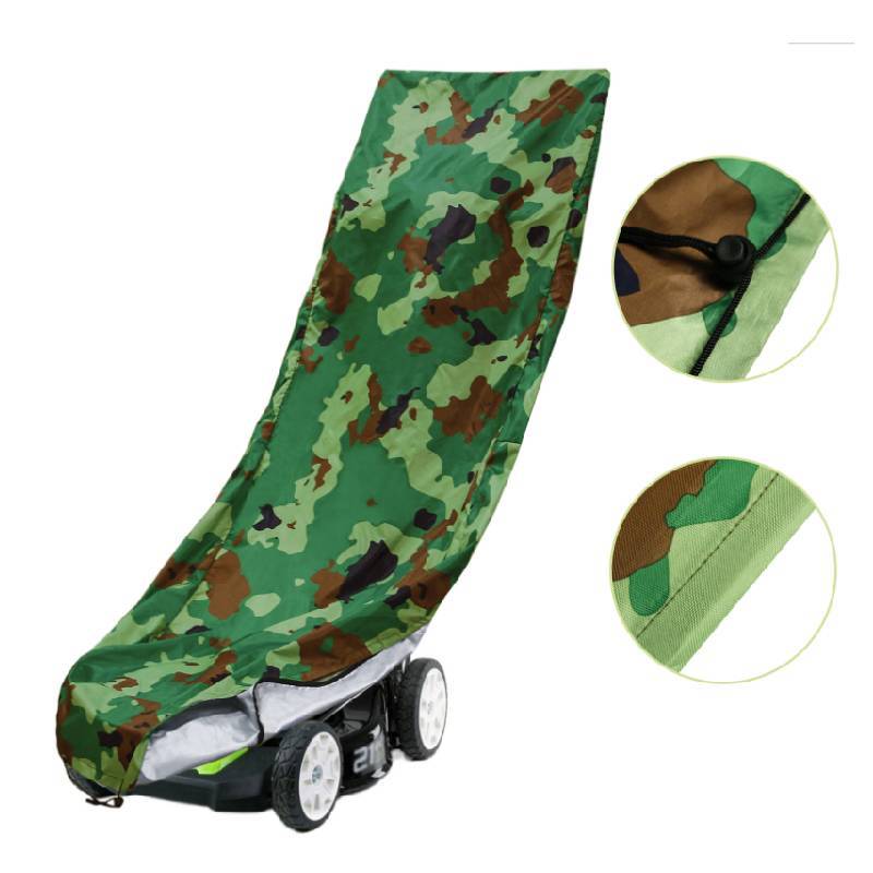 Чехол для газонокосилки Водонепроницаемый Сверхпрочный Мешок для хранения самоходной газонокосилки Кулиска С