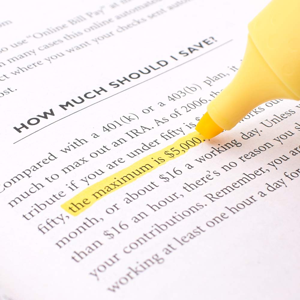 TWOHANDS Highlighter Pen, Light Color, Large Capacity, for Extra Long Marks