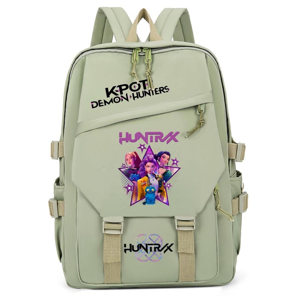 Горячая Распродажа Demon Hunters KPop Demon Hunters Периферийный Рюкзак Большой Вместимости Студенческий Рюкзак