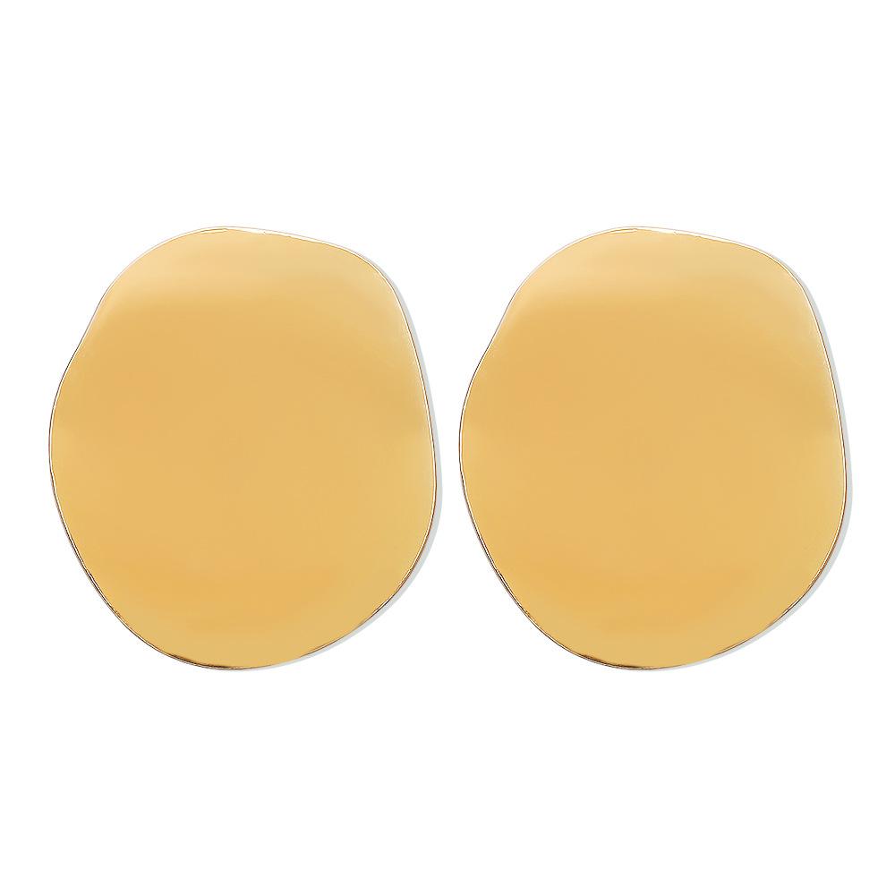 Преувеличенный дизайн глянцевые нерегулярные серьги индивидуальные модные серьги для женщин