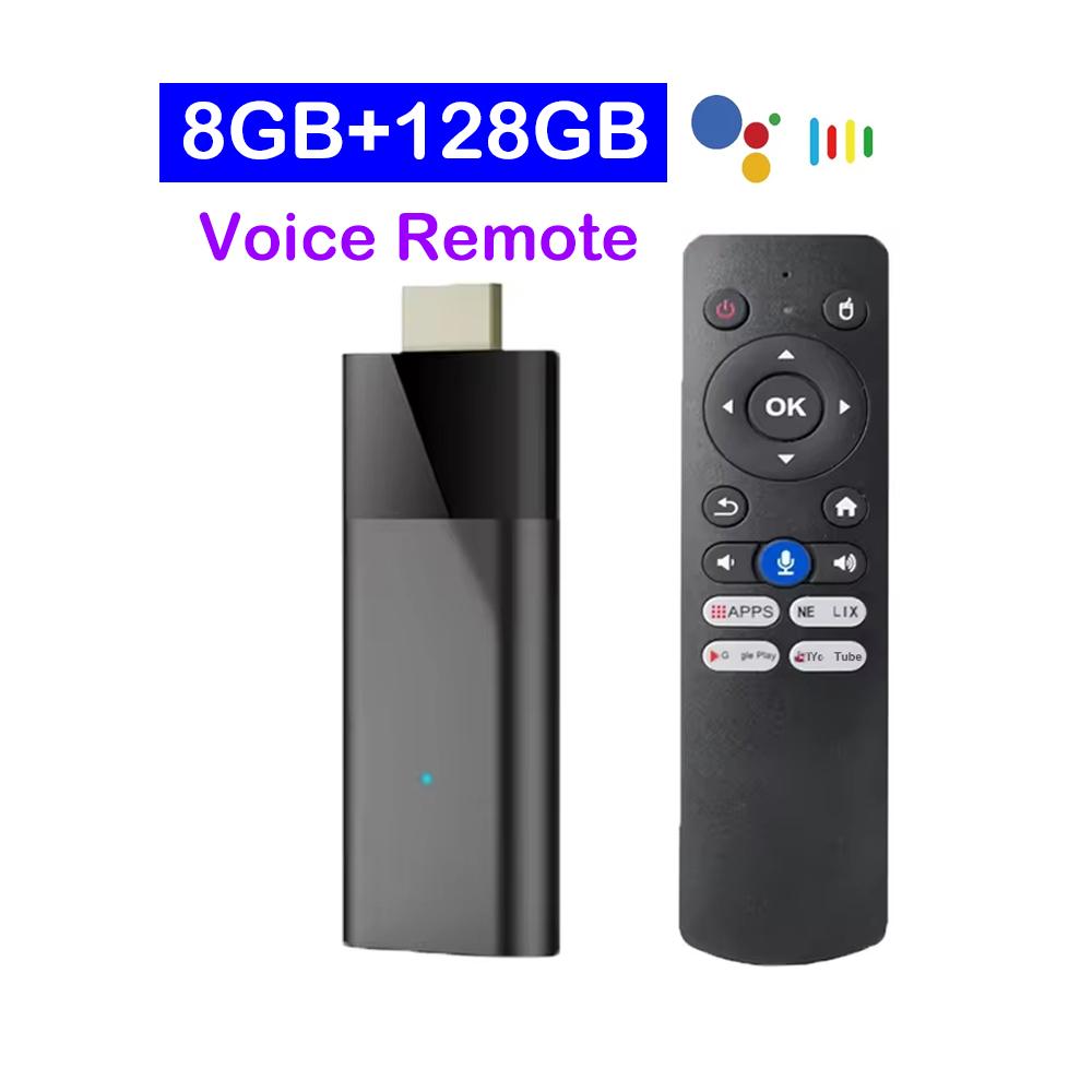 Smart TV Stick Q12 8K Android 16 TV Box Allwinner H313 Dual Wifi 5G 8GB 32GB 64GB 128GB Media Player BT Google Voice Set Top Box