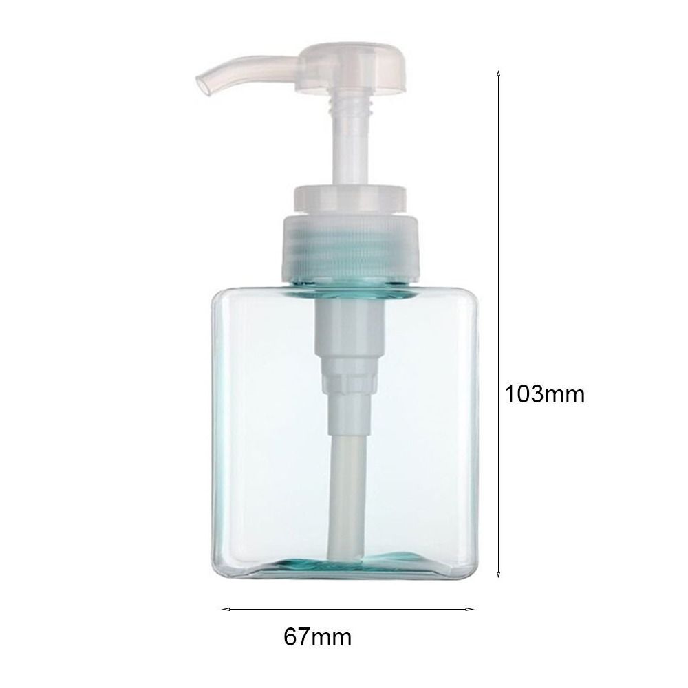 Пластиковый Пустой Прозрачный Контейнер для Дезинфицирующего Средства для Рук, Шампуня с Дозатором-Помпой, Диспенсер для Жидкого Мыла