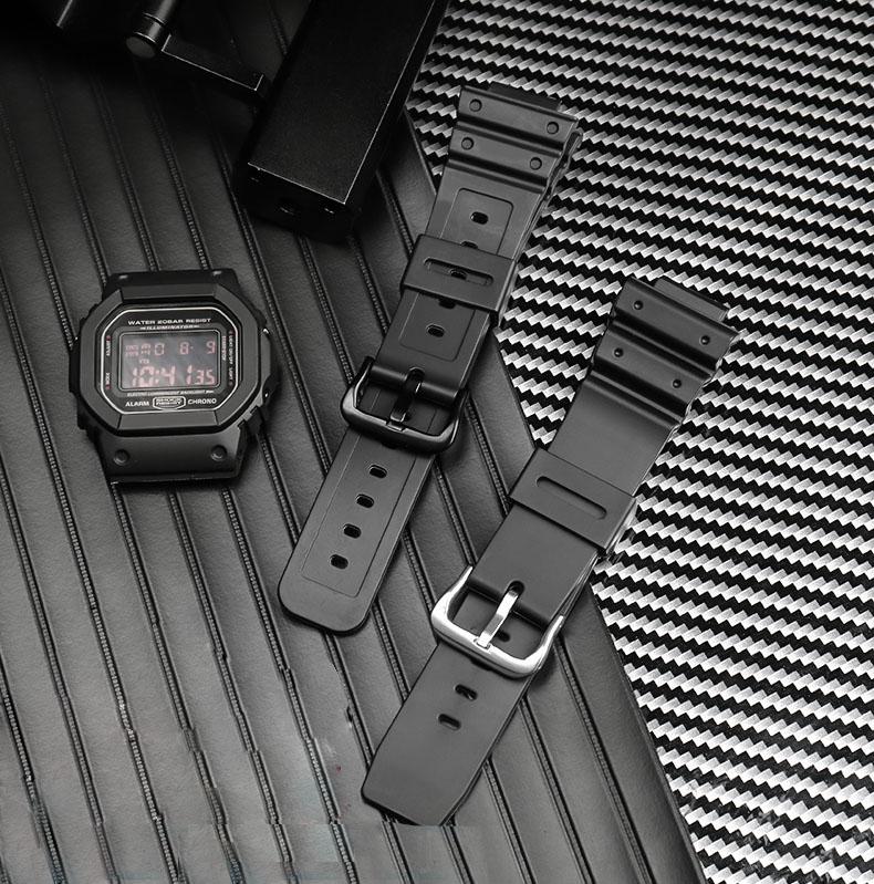 Для Casio G-SHOCK GW-M5610 DW5600 DW5700 DW6900 Умные Часы Водонепроницаемые Ремешки Мужские Спортивные Силиконовые Маленькие Квадратные Смоляные Ремешок