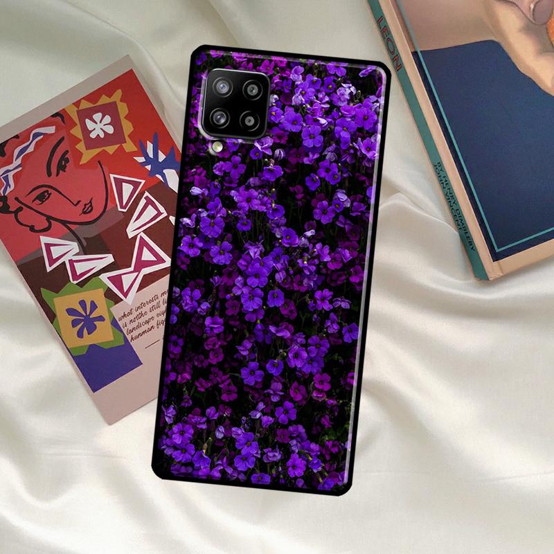 Бесконечность на фиолетовом чехле для Samsung Galaxy A56 A36 A06 A13 A53 A32 A12 A22 A52 A35 A26 A16 A55 A15 A54 A34 A14