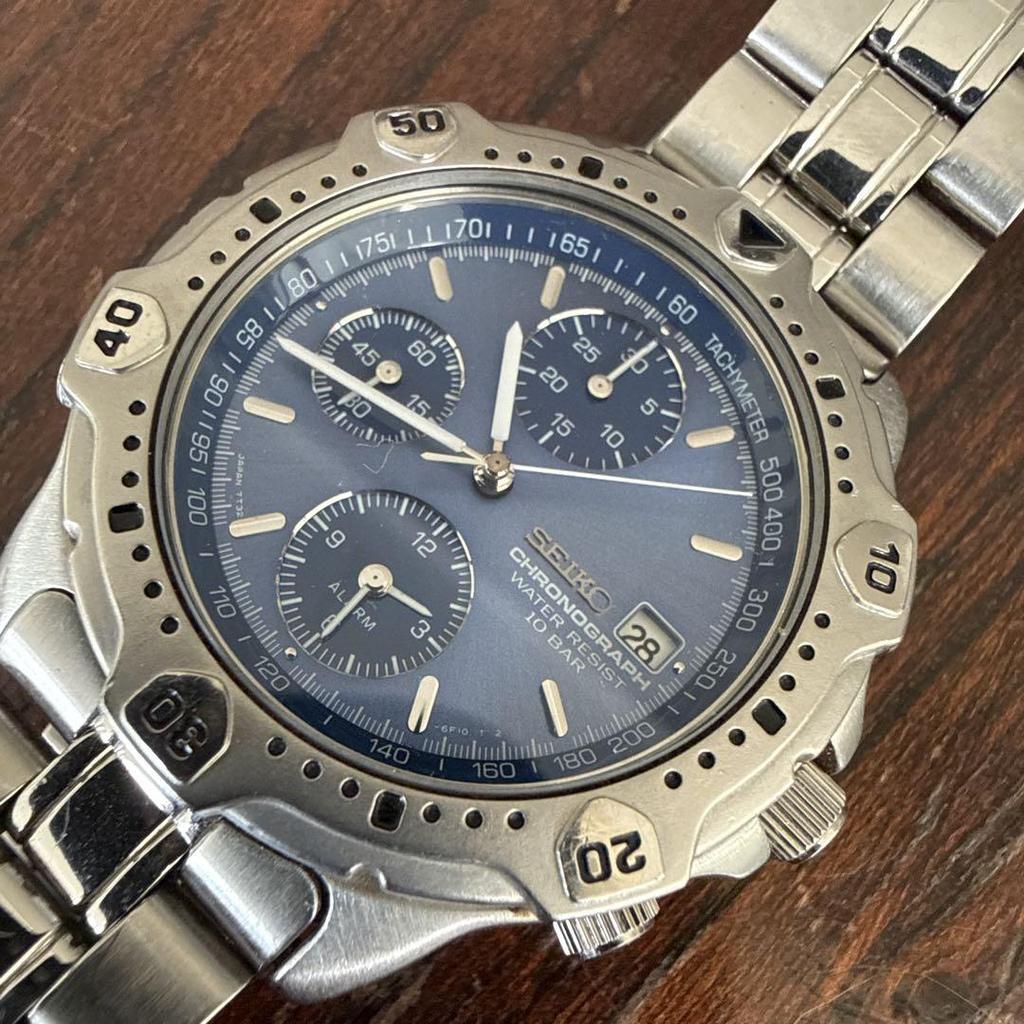 [USED] SEIKO Chronograph 7T32-6E40 QZ