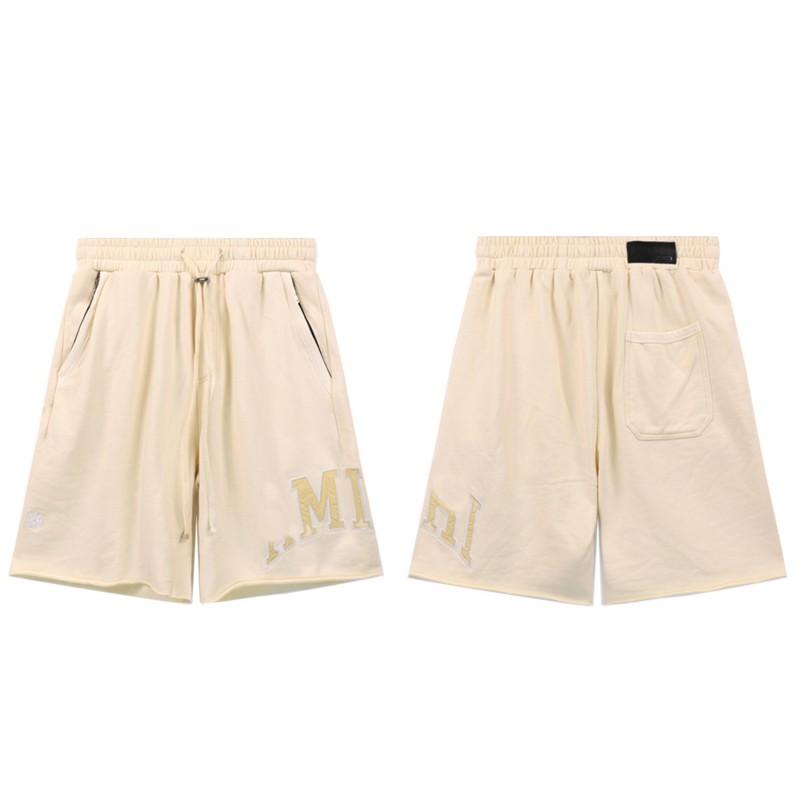 Mens Casual Set Cotton Short Sleeve Tee Shorts Streetwear College Style Embroidered IRI Patch